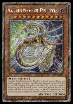 Archnemeses Protos (Platinum Secret Rare) RA03-EN023 Yu-Gi-Oh 1st Edition NM - Image 1