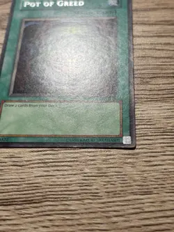 Yu-Gi-Oh! Konami Pot of Greed LOB-119 Legend of Blue Eyes Rare Unlimited MP - Image 3