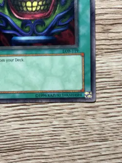 Yu-Gi-Oh! Konami Pot of Greed LOB-119 Legend of Blue Eyes Rare Unlimited MP - Image 4