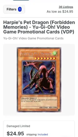 Yu-Gi-Oh Harpie's Pet Dragon FMR-002 (+ Extras) - Image 2