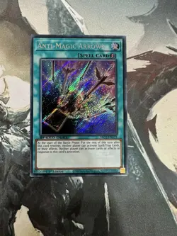 Yugioh Anti-Magic Arrows Secret Rare Speed Duel SBC1 - Image 1