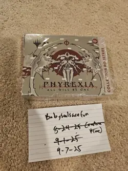 Magic The gathering Sealed Phyrexia All Will Be One Collector Booster Box - Image 1