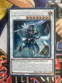 Visas Amritara Yu-Gi-Oh DUNE-EN039 1st Quarter Century Secret Rare - Image 1