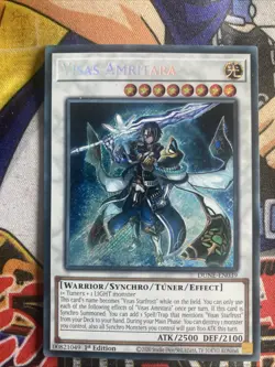Visas Amritara Yu-Gi-Oh DUNE-EN039 1st Quarter Century Secret Rare - Image 2