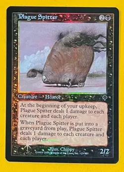 MTG PLAGUE SPITTER (Foil) Invasion (OldManMTG 011-759) - Image 1