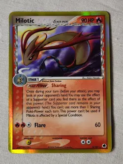 NM Milotic - Holo #5 Dragon Frontiers Pokemon TCG - Image 1