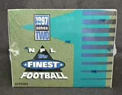 1997 Topps Finest NFL Football Series 2 Factory Sealed Box! - Image 2