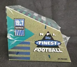 1997 Topps Finest NFL Football Series 2 Factory Sealed Box! - Image 3