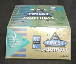 1997 Topps Finest NFL Football Series 2 Factory Sealed Box! - Image 5