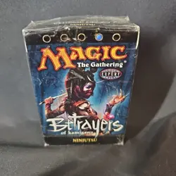 MTG NINJUTSU THEME DECK BETRAYERS OF KAMIGAWA VERY RARE sealed - Image 1