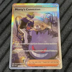 Morty's Conviction 211/162 SV05: Temporal Forces Holo - Image 1