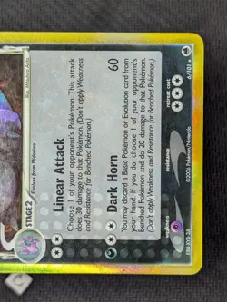 Nidoking (Delta Species) 6/101 - Dragon Frontiers Holo Rare Pokemon TCG MP - Image 5
