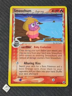 Smoochum 64/101 - Dragon Frontiers Stamped Reverse Holo Pokemon TCG LP - Image 1