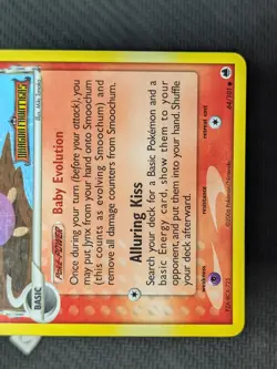 Smoochum 64/101 - Dragon Frontiers Stamped Reverse Holo Pokemon TCG LP - Image 5