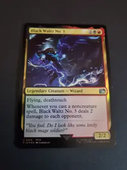 Black Waltz No. 3 - 0214 - MTG Final Fantasy - Foil - Uncommon - Near Mint - Image 1