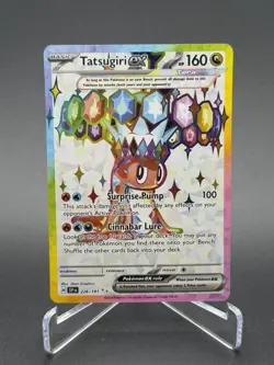 Tatsugiri EX 226/191 Surging Sparks Ultra Rare Full Art Pokemon TCG Card NM - Image 1