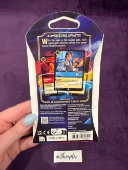 Disney LORCANA The First Chapter SEALED BOOSTER PACK (Random Selection) - Image 3