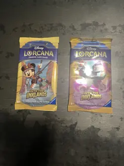 Disney Lorcana: Into The Inklands 2 Sealed Booster Packs - Image 1