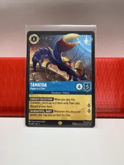 Disney Lorcana TAMATOA Happy as a Clam 162/204 EN 7 Legendary Archazia's Island - Image 1