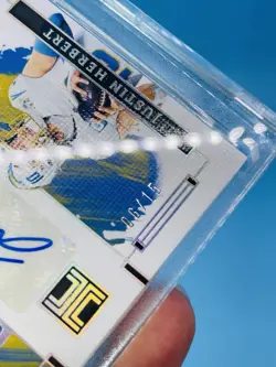 2024 Impeccable ~ JUSTIN HERBERT ~ Immense Patch AUTO #'d /15 💥 Chargers 🔥 - Image 2
