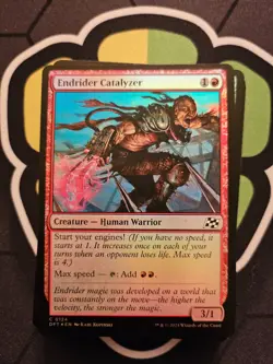 NM Foil Endrider Catalyzer, MTG, Aetherdrift, Magic the Gathering, 124 - Image 1