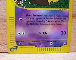 DROWZEE 74b/147 Aquapolis REVERSE HOLO RH E-READER Pokemon TCG card NM - Image 3