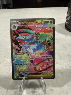 Pokemon TCG Mega Venusaur EX Card 177/132 English - Image 1