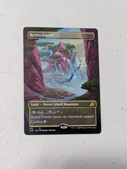 Ketria Triome (Showcase) Ikoria: Lair of Behemoths Magic the Gathering MTG Card - Image 1