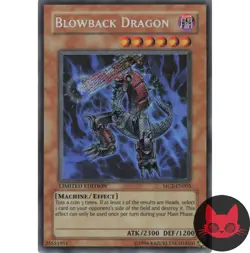 Yugioh Blowback Dragon MC2-EN005 Secret Rare Limited Edition LP - Image 1