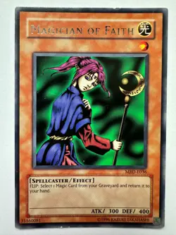 Yugioh Magician of Faith MRD-E036 Rare Lightly Played A1 - Image 1