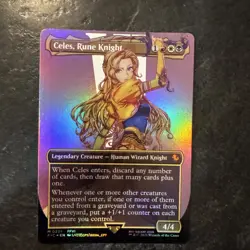 Celes, Rune Knight (Borderless) Commander: Final Fantasy Foil - Image 1