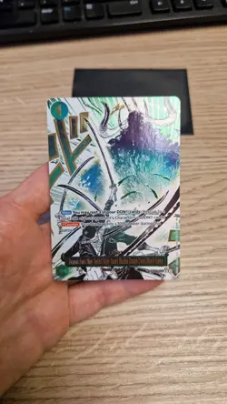 Demon Aura Nine Sword Style Asura Blades Drawn Dead Man's Game OP12-037 Alt Art - Image 3