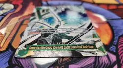 Demon Aura Nine Sword Style Asura Blades Drawn Dead Man's Game OP12-037 Alt Art - Image 2