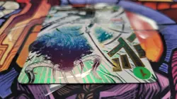 Demon Aura Nine Sword Style Asura Blades Drawn Dead Man's Game OP12-037 Alt Art - Image 3