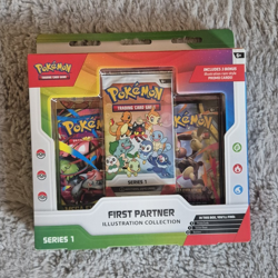 Pokemon First Partner Illustration Collection Series 1 Promo Booster Box English - Image 1