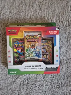 Pokemon First Partner Illustration Collection Series 1 Promo Booster Box English - Image 2