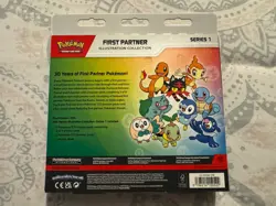 Pokemon TCG First Partner Illustration Collection Series 1 Box – Promo – Booster - Image 3