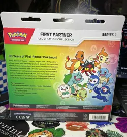 Pokemon First Partner Illustration Collection Series 1 Promo Booster Box English - Image 2