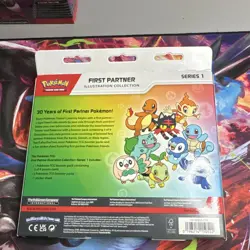 Pokemon First Partner Illustration Collection Series 1 Promo Booster Sealed Box - Image 2