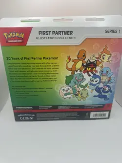 Pokemon TCG First Partner Illustration Collection Series 1 Box Booster Promo Ch… - Image 3