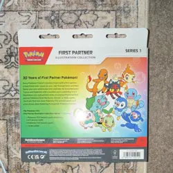 Pokemon TCG First Partner Illustration Collection Series 1 Box Promo+Booster - Image 2