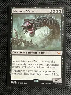 Massacre Wurm 256: March of the Machine Commander Regular - Image 1