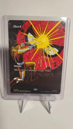 Shock (Borderless) - non foil - 0027 NM MTG Marvel Universe Spider-Man Magic - Image 1