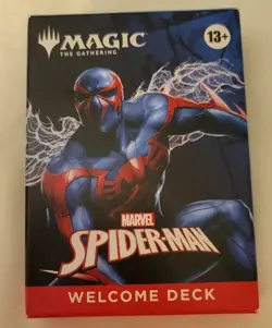 SDCC 2025 HASBRO MAGIC THE GATHERING SPIDER-MAN WELCOME DECK Blue - Image 3