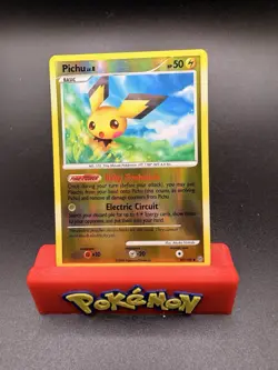 Pichu 45/100 Reverse Holo Stormfront 2008 Pokemon Card NEAR MINT NM - Image 1