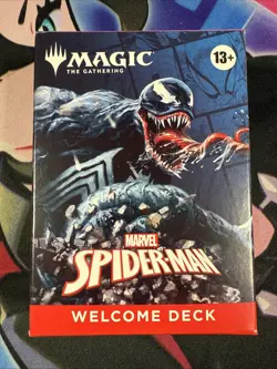 Magic The Gathering Disney MTG Marvel Spider-Man Venom Black Welcome Deck - Image 1