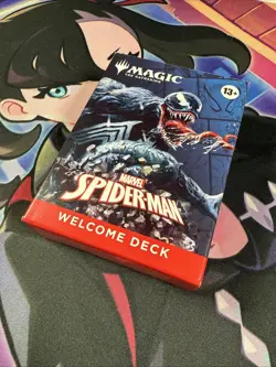 Magic The Gathering Disney MTG Marvel Spider-Man Venom Black Welcome Deck - Image 3