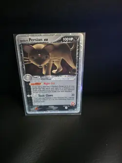 2005 Pokemon EX Unseen Forces Rocket's Persian #116/115 HP - Image 1