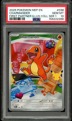 PSA 10 GEM MINT Sequential Bulbasaur Charmander Squirtle First Partner Pokemon - Image 4