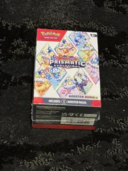 Pokemon TCG Scarlet & Violet Prismatic Evolutions Booster Bundle Box 6 Packs TCG - Image 2